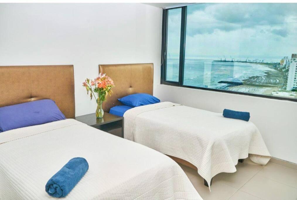 P11 Poseidon 5 Stars Elite Ocean View Piscina Apartamento 2 Dormitorios Manta Exterior photo